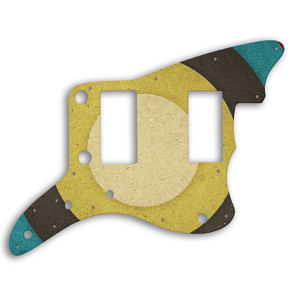 Fender Jazzmaster 2013-2014 Made In China Modern Player HH Custom Pickguard Scratchplate RETRO Design