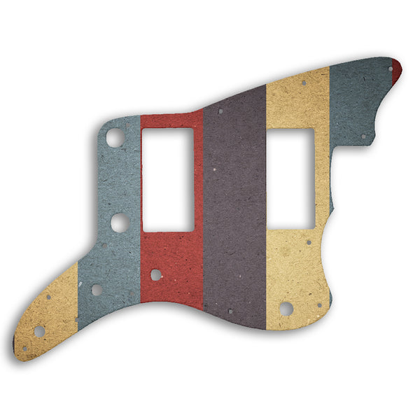 Fender Jazzmaster 2013-2014 Made In China Modern Player HH Custom Pickguard Scratchplate RETRO Design