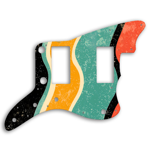 Fender Jazzmaster 2013-2014 Made In China Modern Player HH Custom Pickguard Scratchplate RETRO Design