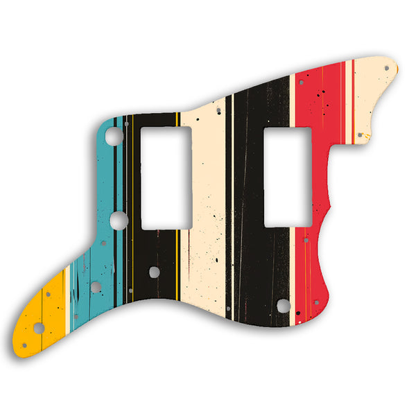 Fender Jazzmaster 2013-2014 Made In China Modern Player HH Custom Pickguard Scratchplate RETRO Design