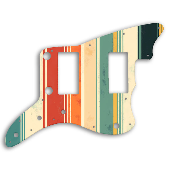 Fender Jazzmaster 2013-2014 Made In China Modern Player HH Custom Pickguard Scratchplate RETRO Design