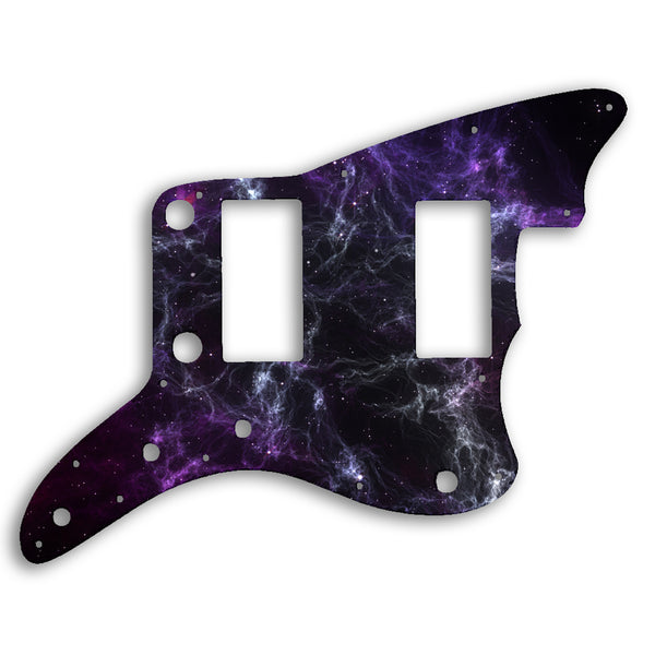 Fender Jazzmaster 2013-2014 Made In China Modern Player HH Custom Pickguard Scratchplate SPACE Design