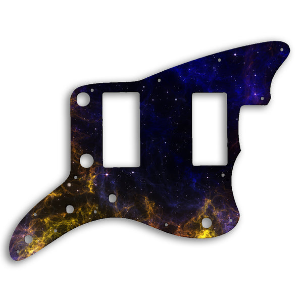 Fender Jazzmaster 2013-2014 Made In China Modern Player HH Custom Pickguard Scratchplate SPACE Design