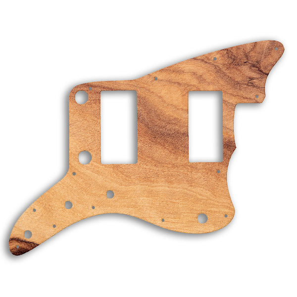 Fender Jazzmaster 2013-2014 Made In China Modern Player HH Custom Pickguard Scratchplate Wood Design