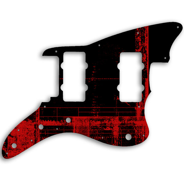 Fender Jazzmaster American Performer Custom Pickguard Scratchplate ABSTRACT Design