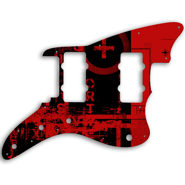 Fender Jazzmaster American Performer Custom Pickguard Scratchplate ABSTRACT Design