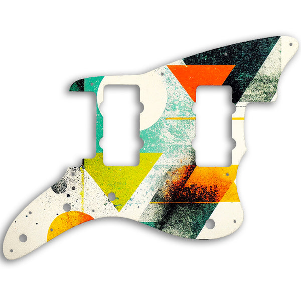 Fender Jazzmaster American Performer Custom Pickguard Scratchplate ABSTRACT Design