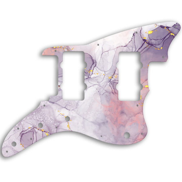 Fender Jazzmaster American Performer Custom Pickguard Scratchplate Marble Design