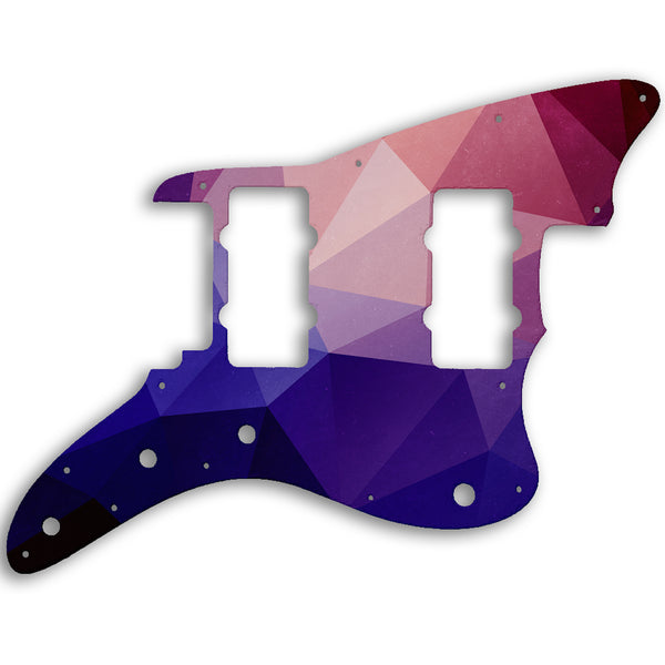 Fender Jazzmaster American Performer Custom Pickguard Scratchplate POLYGON Design