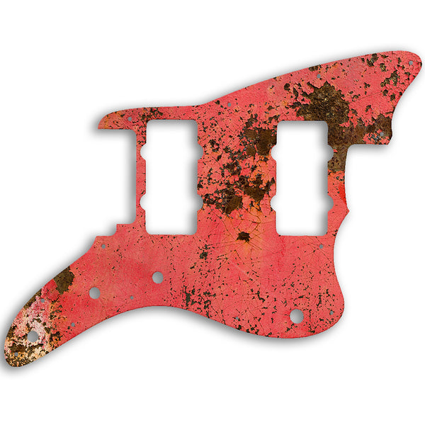 Fender Jazzmaster American Performer Custom Pickguard Scratchplate Rust Design