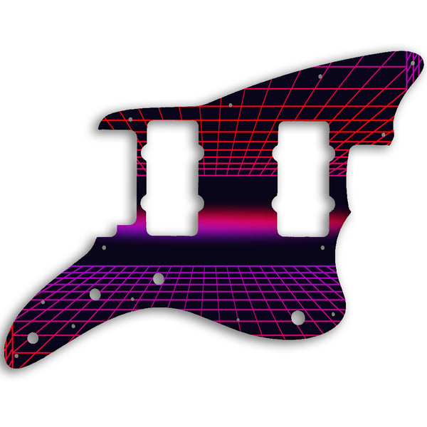 Fender Jazzmaster American Performer Custom Pickguard Scratchplate TRON Design