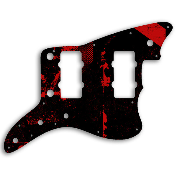 Fender Jazzmaster American Professional Custom Pickguard Scratchplate ABSTRACT Design