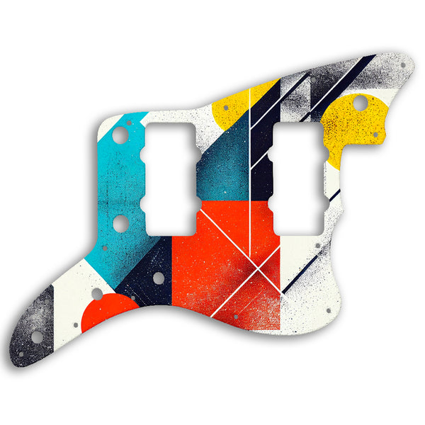 Fender Jazzmaster American Professional Custom Pickguard Scratchplate ABSTRACT Design