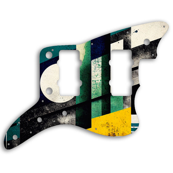 Fender Jazzmaster American Professional Custom Pickguard Scratchplate ABSTRACT Design