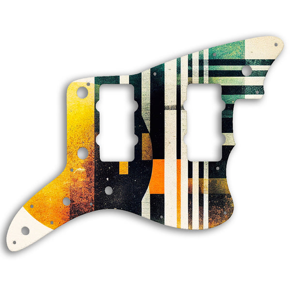 Fender Jazzmaster American Professional Custom Pickguard Scratchplate ABSTRACT Design