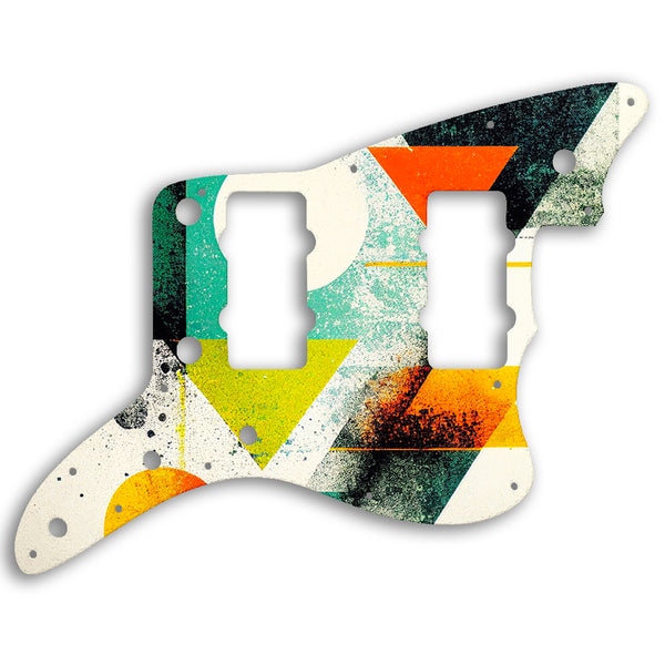 Fender Jazzmaster American Professional Custom Pickguard Scratchplate ABSTRACT Design