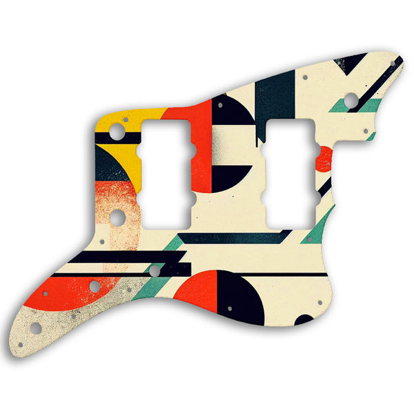 Fender Jazzmaster American Professional Custom Pickguard Scratchplate ABSTRACT Design