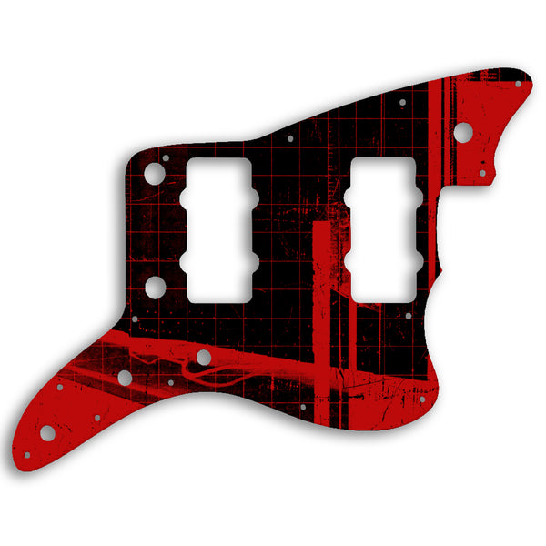 Fender Jazzmaster American Professional Custom Pickguard Scratchplate ABSTRACT Design