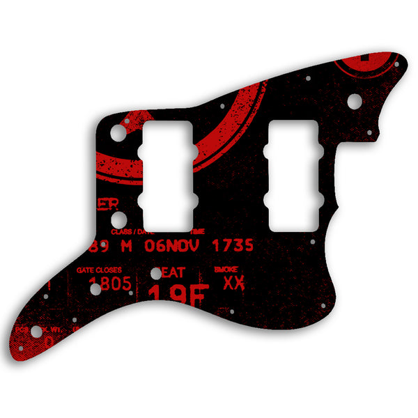 Fender Jazzmaster American Professional Custom Pickguard Scratchplate ABSTRACT Design