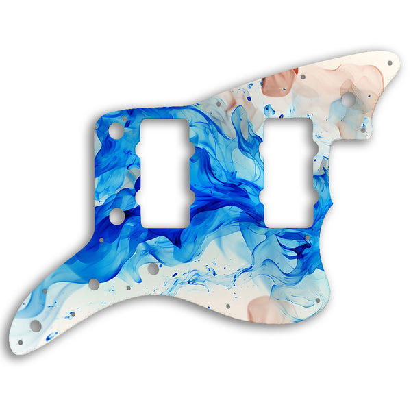 Fender Jazzmaster American Professional Custom Pickguard Scratchplate Fire Design