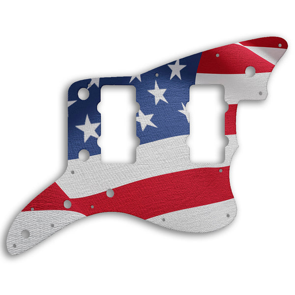 Fender Jazzmaster American Professional Custom Pickguard Scratchplate Flag Design