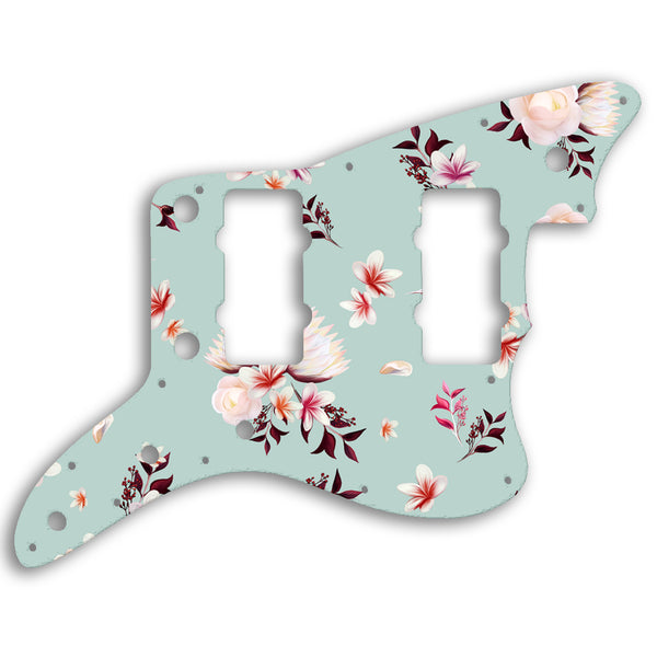 Fender Jazzmaster American Professional Custom Pickguard Scratchplate FLOWERS Design