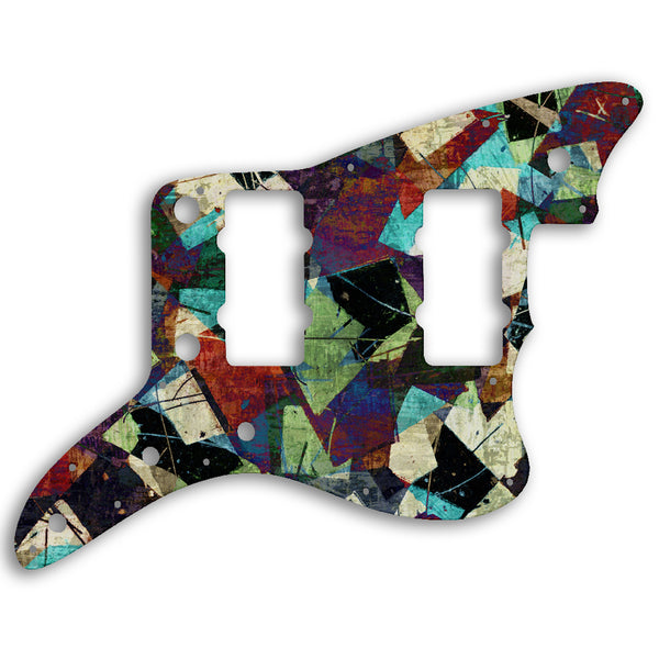 Fender Jazzmaster American Professional Custom Pickguard Scratchplate GEOMETRIC Design