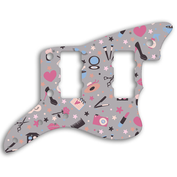 Fender Jazzmaster American Professional Custom Pickguard Scratchplate GIRLY Design