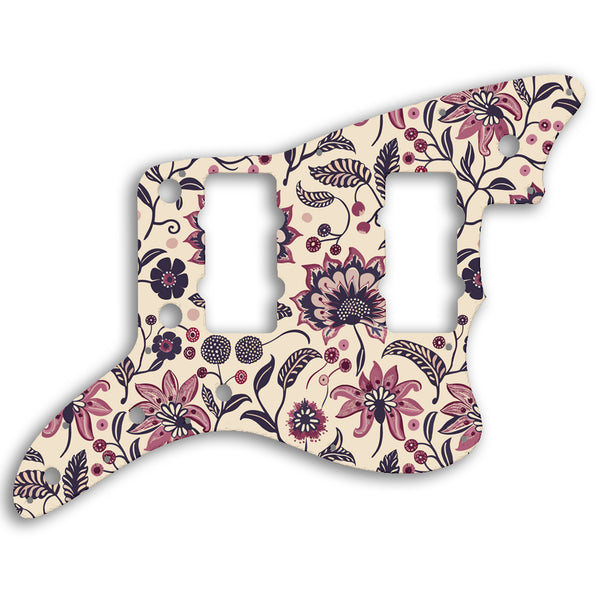 Fender Jazzmaster American Professional Custom Pickguard Scratchplate INDIAN_FLORAL Design