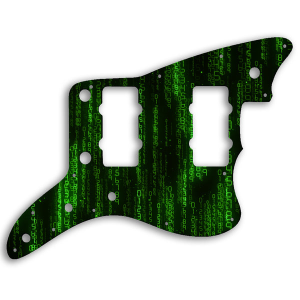 Fender Jazzmaster American Professional Custom Pickguard Scratchplate MATRIX Design