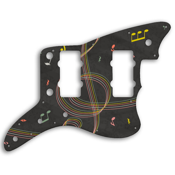 Fender Jazzmaster American Professional Custom Pickguard Scratchplate Music Design