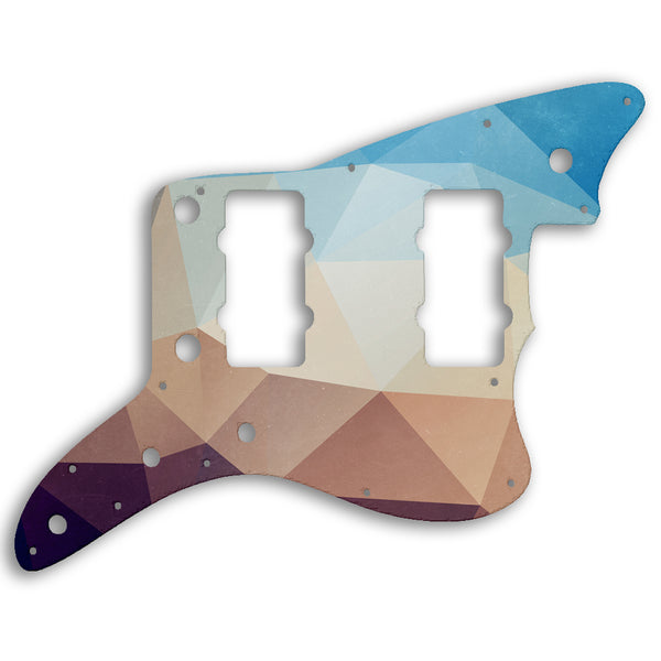 Fender Jazzmaster American Professional Custom Pickguard Scratchplate POLYGON Design