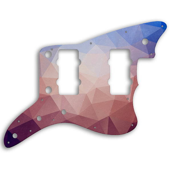 Fender Jazzmaster American Professional Custom Pickguard Scratchplate POLYGON Design