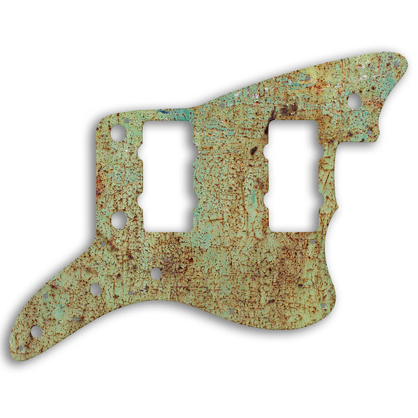 Fender Jazzmaster American Professional Custom Pickguard Scratchplate Rust Design