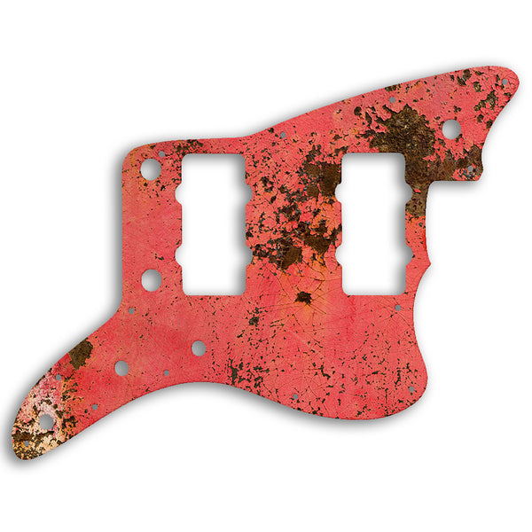 Fender Jazzmaster American Professional Custom Pickguard Scratchplate Rust Design