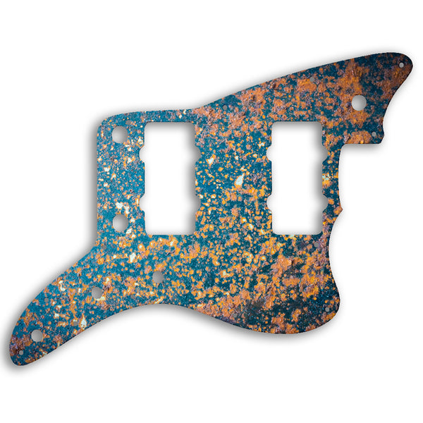 Fender Jazzmaster American Professional Custom Pickguard Scratchplate Rust Design