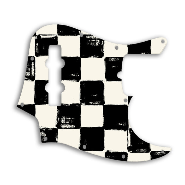 Fender Jazz Bass USA Standard Custom Pickguard Scratchplate CHESS Design