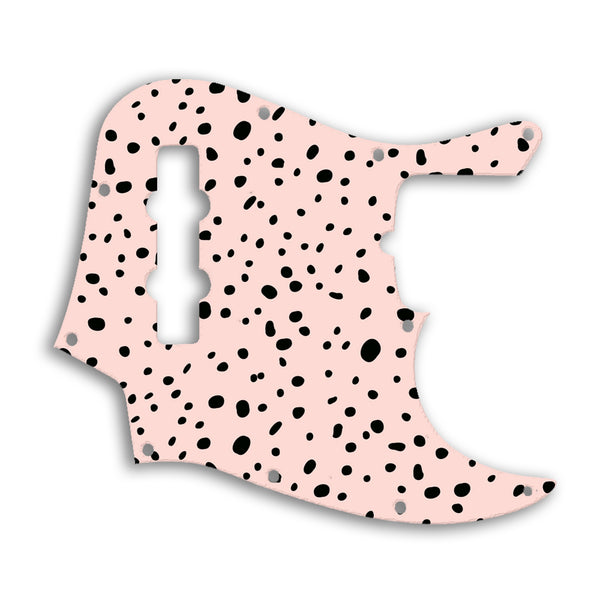 Fender Jazz Bass USA Standard Custom Pickguard Scratchplate GIRLY Design