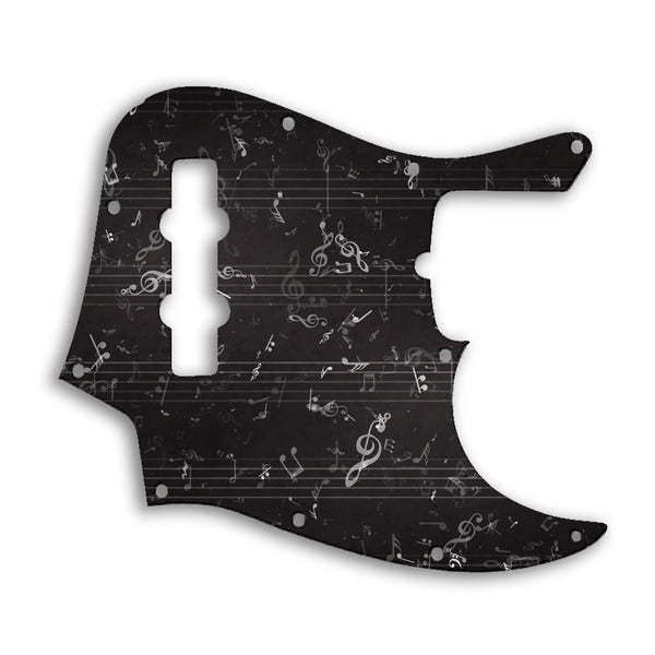 Fender Jazz Bass USA Standard Custom Pickguard Scratchplate Music Design