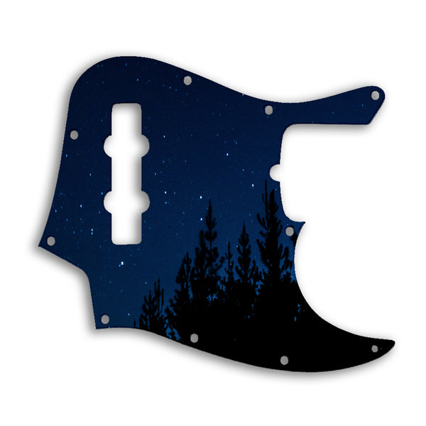 Fender Jazz Bass USA Standard Custom Pickguard Scratchplate NIGHT Design