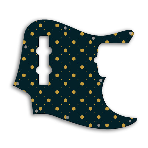 Fender Jazz Bass USA Standard Custom Pickguard Scratchplate Pattern Design