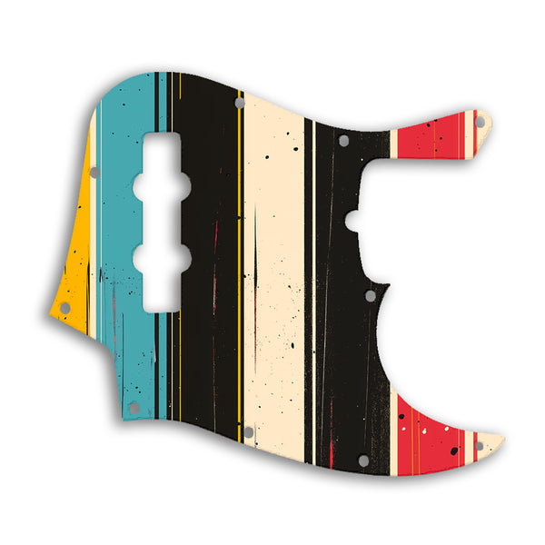 Fender Jazz Bass USA Standard Custom Pickguard Scratchplate RETRO Design