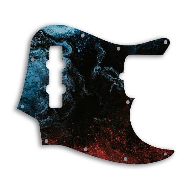 Fender Jazz Bass USA Standard Custom Pickguard Scratchplate SWIRL Design