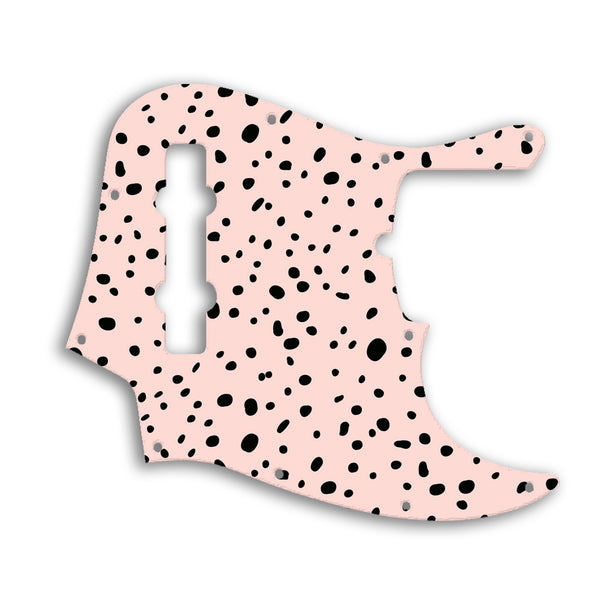 Fender Jazz Bass USA Standard 5 String Custom Pickguard Scratchplate GIRLY Design