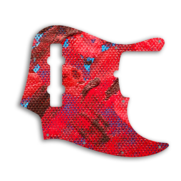 Fender Jazz Bass USA Standard 5 String Custom Pickguard Scratchplate Paint Design