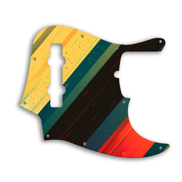 Fender Jazz Bass USA Standard 5 String Custom Pickguard Scratchplate RETRO Design