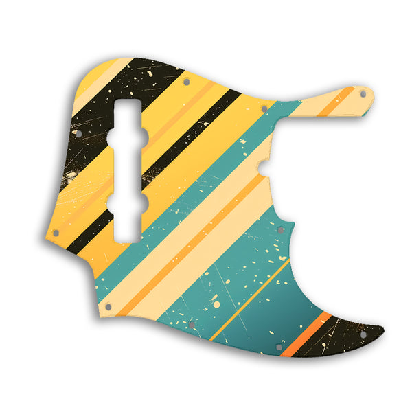 Fender Jazz Bass USA Standard 5 String Custom Pickguard Scratchplate RETRO Design