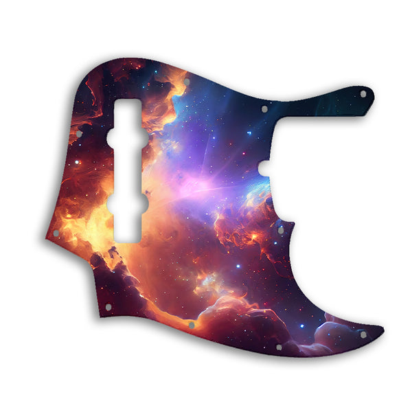 Fender Jazz Bass USA Standard 5 String Custom Pickguard Scratchplate Space Design