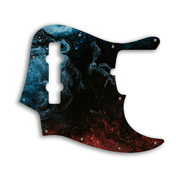 Fender Jazz Bass USA Standard 5 String Custom Pickguard Scratchplate SWIRL Design