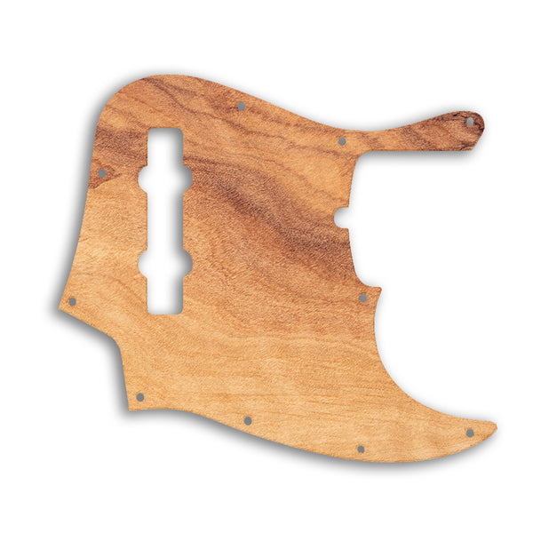 Fender Jazz Bass USA Standard 5 String Custom Pickguard Scratchplate Wood Design